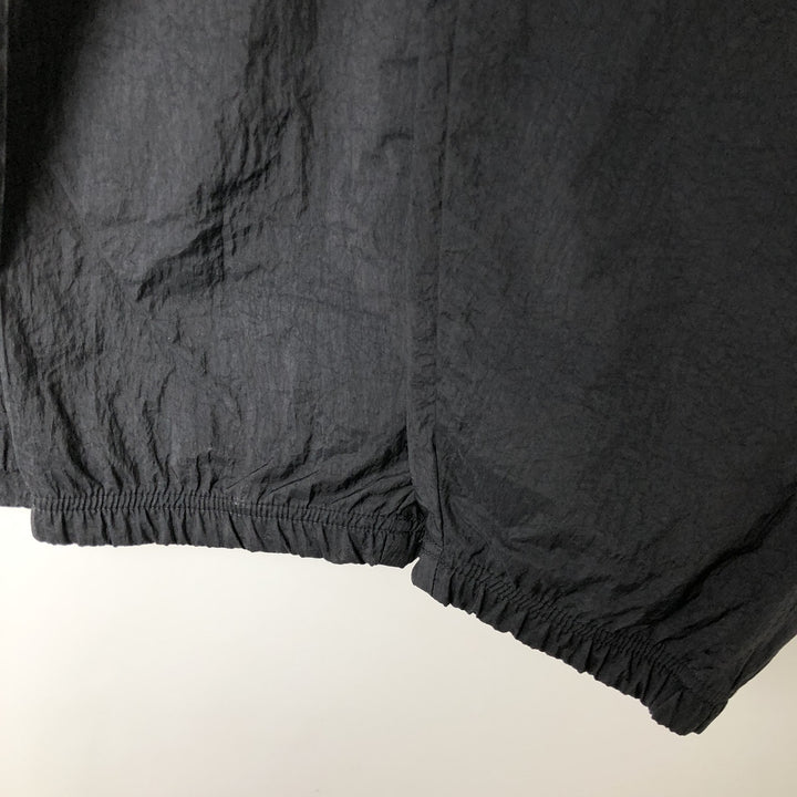 90'S Reebok nylon jacket, men's size L, vintage Nylon black type Vintage Second Hand