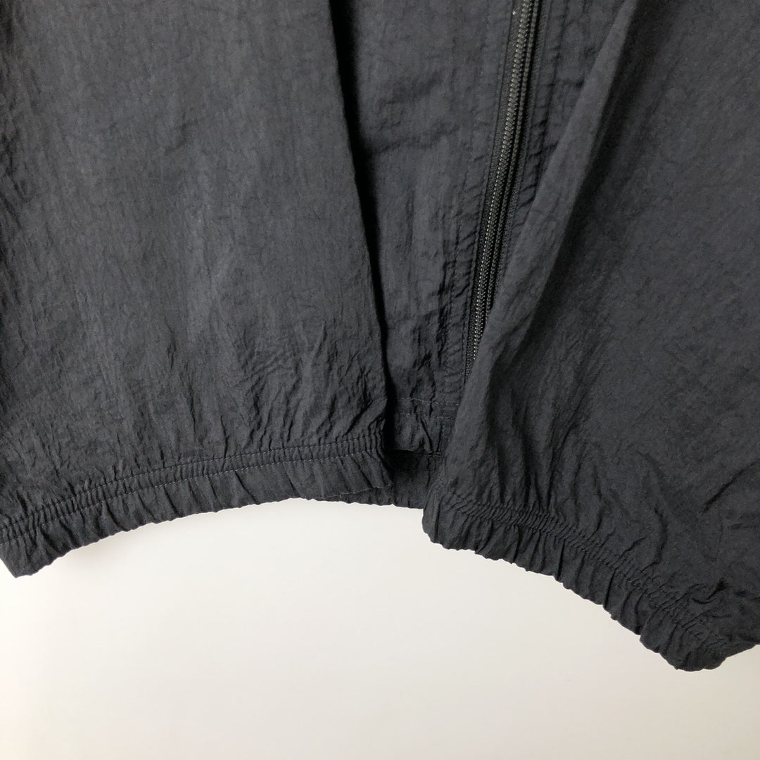 90'S Reebok nylon jacket, men's size L, vintage Nylon black type Vintage Second Hand