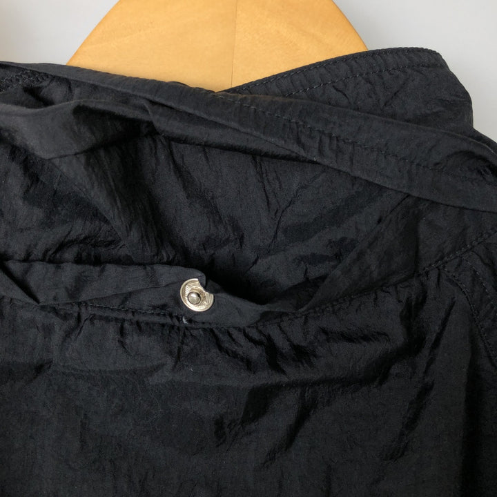 90'S Reebok nylon jacket, men's size L, vintage Nylon black type Vintage Second Hand