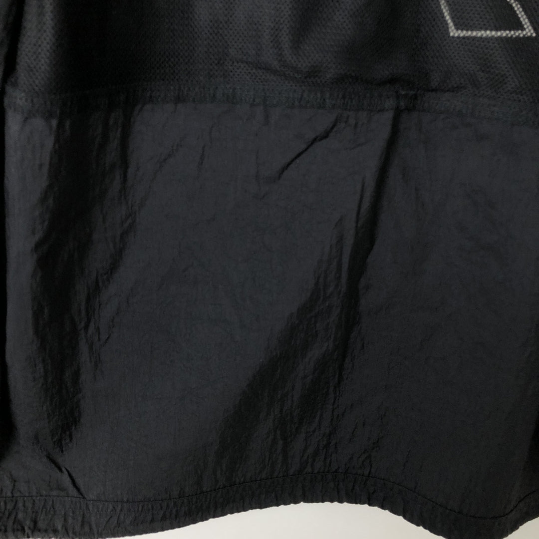 90'S Reebok nylon jacket, men's size L, vintage Nylon black type Vintage Second Hand