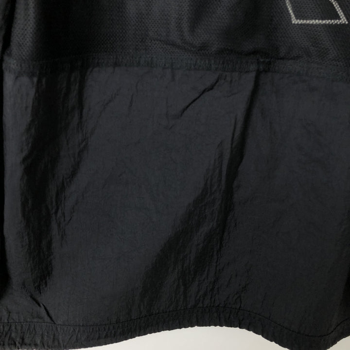 90'S Reebok nylon jacket, men's size L, vintage Nylon black type Vintage Second Hand