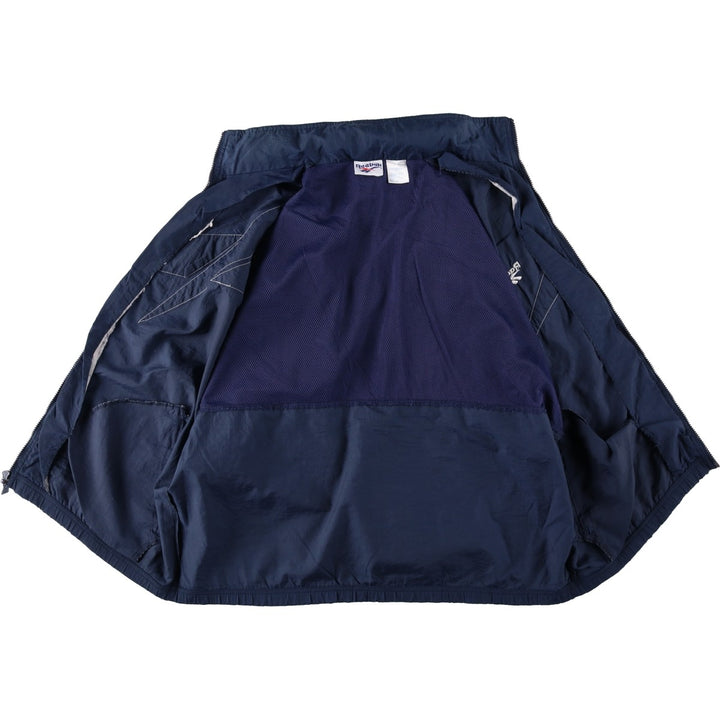 90'S Reebok Nylon Jacket, Men's M Size, Vintage Nylon navy blue type Vintage Second Hand