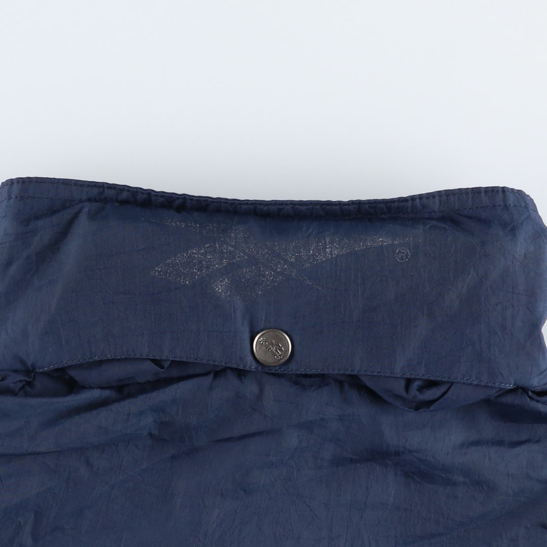 90'S Reebok Nylon Jacket, Men's M Size, Vintage Nylon navy blue type Vintage Second Hand