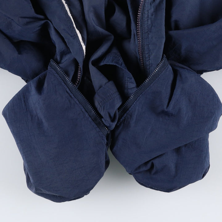 90'S Reebok Nylon Jacket, Men's M Size, Vintage Nylon navy blue type Vintage Second Hand