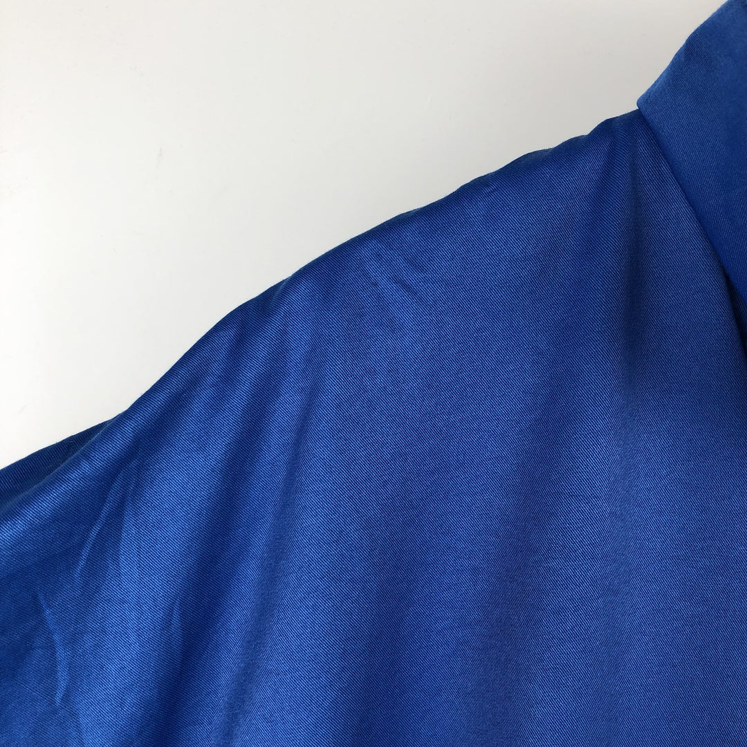 00'S Nike NIKE TEAM Windbreaker Men's XL polyester blue type Vintage Second Hand