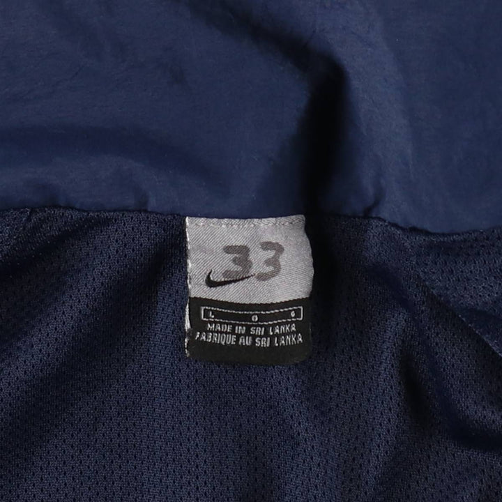 2000'S Nike NORTH CAROLINA University of North Carolina College Windbreaker, Men's Size L (approx.) polyester blue type Vintage Second Hand