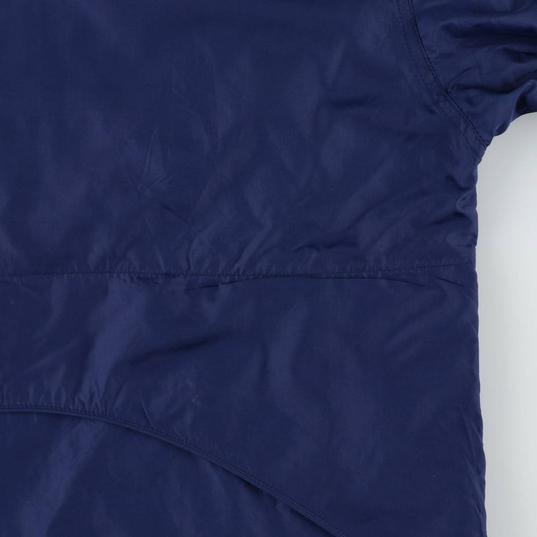 90'S Adidas Half-Snap Warm-Up Pullover, Men's Size M (approx.) polyester navy blue type Vintage Second Hand