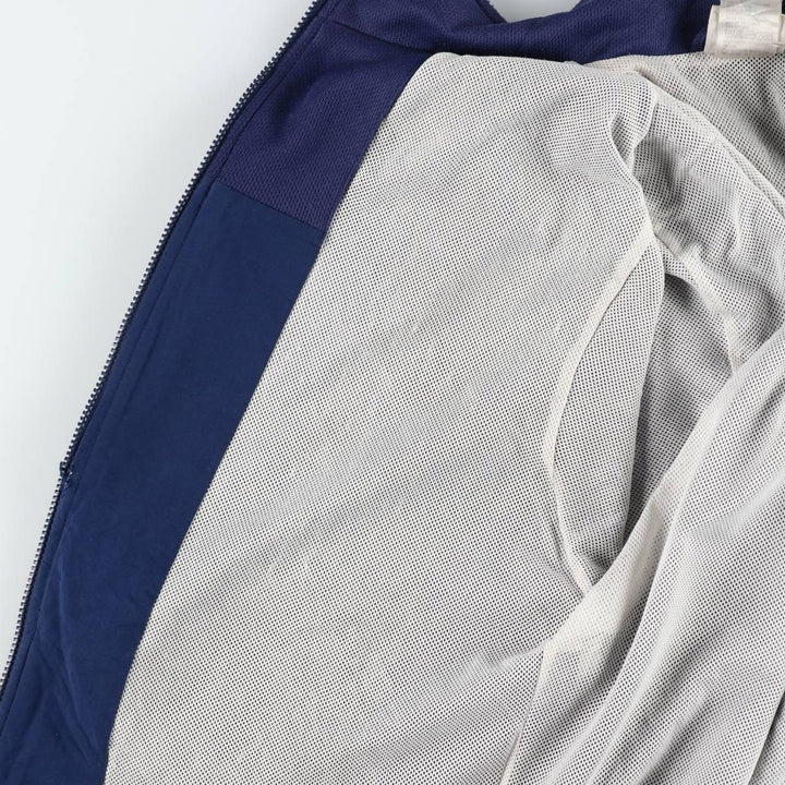 90'S Adidas Windbreaker Men's M Size Vintage polyester Navy blue Vintage Second Hand