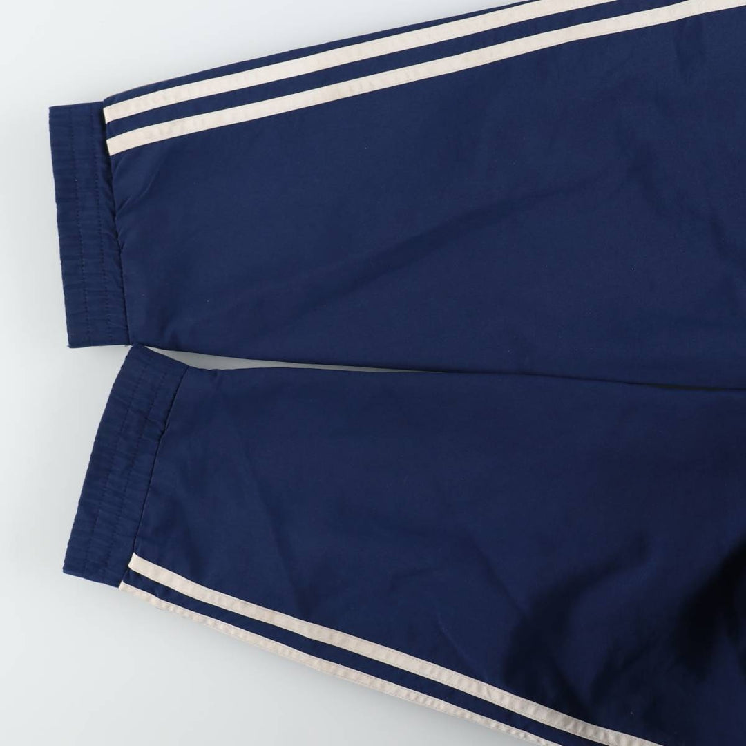 90'S Adidas Windbreaker Men's M Size Vintage polyester Navy blue Vintage Second Hand