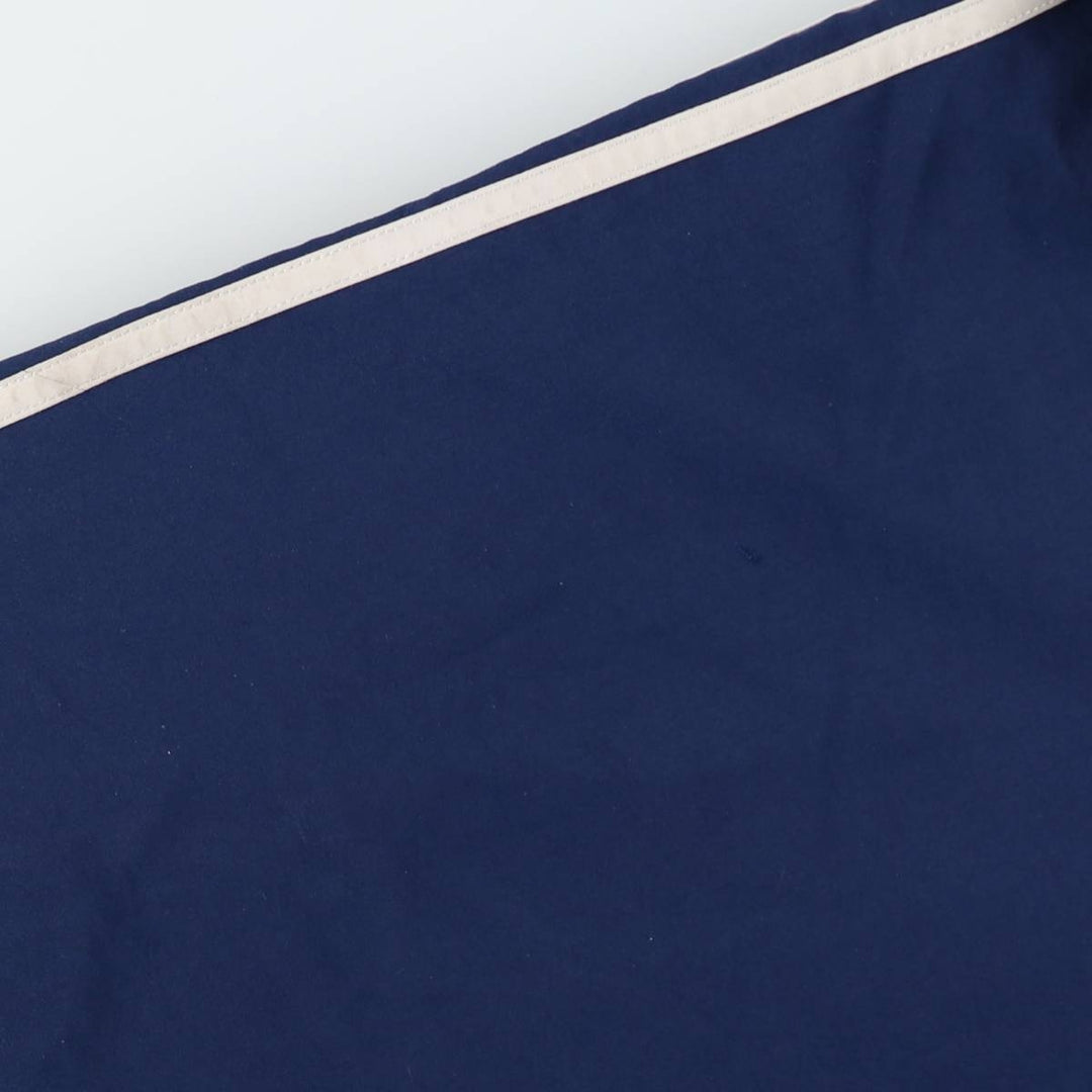 90'S Adidas Windbreaker Men's M Size Vintage polyester Navy blue Vintage Second Hand