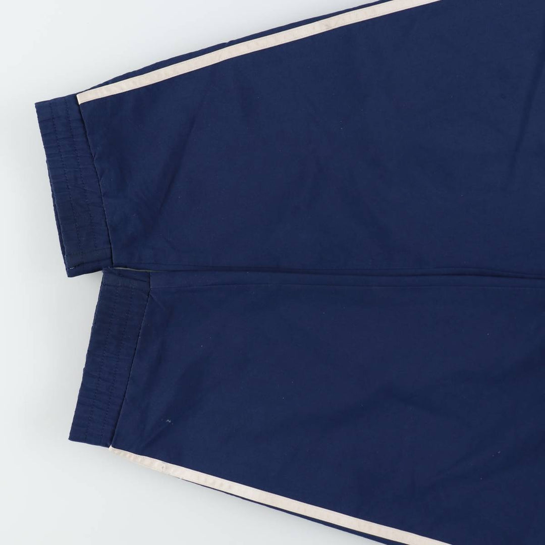 90'S Adidas Windbreaker Men's M Size Vintage polyester Navy blue Vintage Second Hand