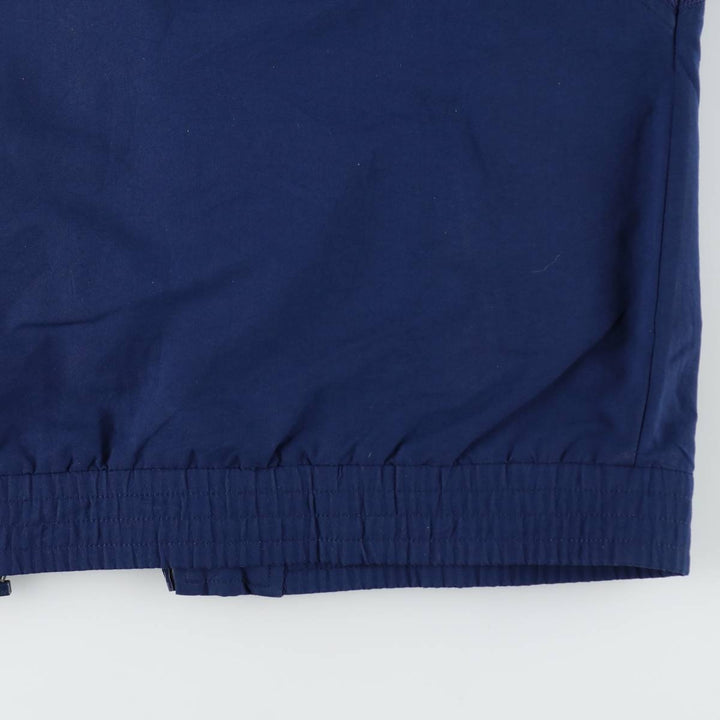 90'S Adidas Windbreaker Men's M Size Vintage polyester Navy blue Vintage Second Hand