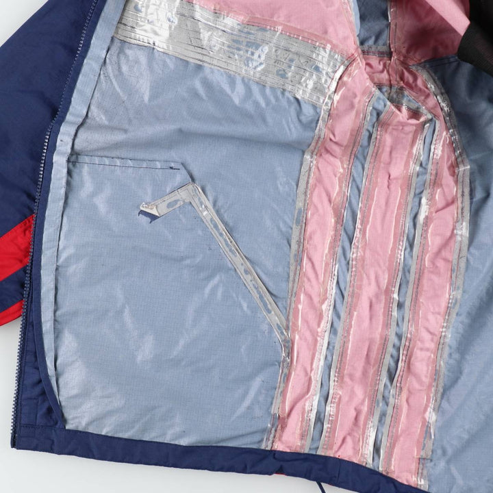 2000'S Adidas nylon jacket, men's size M polyamide red type Vintage Second Hand