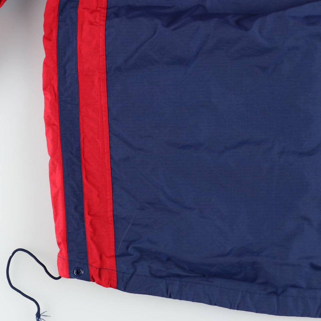 2000'S Adidas nylon jacket, men's size M polyamide red type Vintage Second Hand