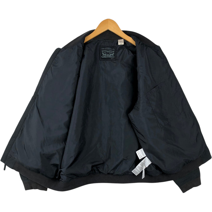 Levi's windbreaker, men's size XL (equivalent) polyamide black type Vintage Second Hand