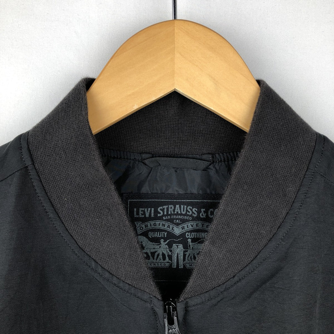 Levi's windbreaker, men's size XL (equivalent) polyamide black type Vintage Second Hand