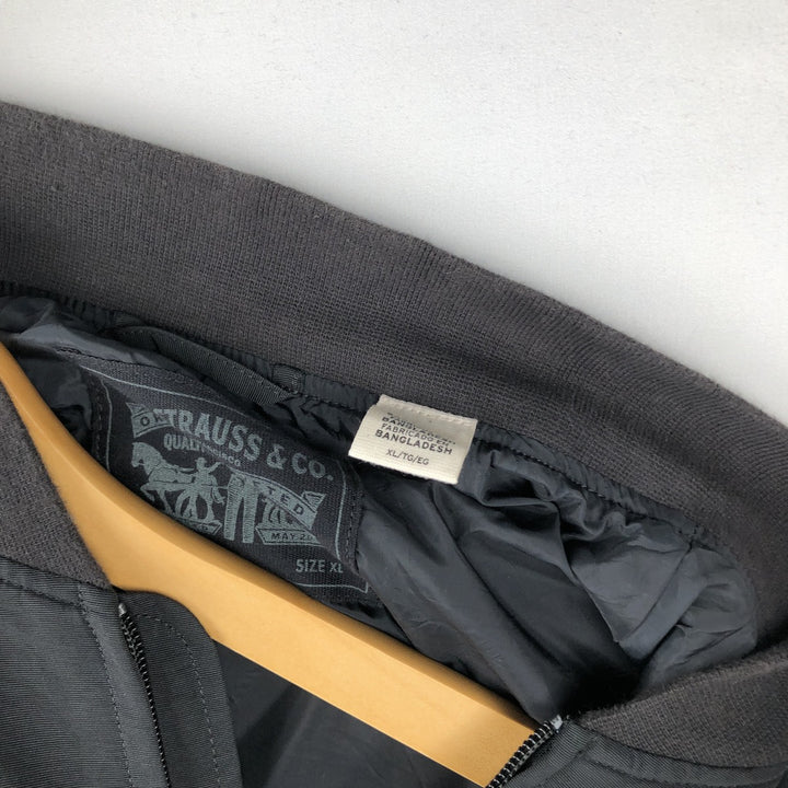 Levi's windbreaker, men's size XL (equivalent) polyamide black type Vintage Second Hand