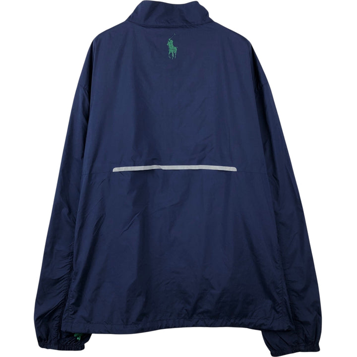 Ralph Lauren POLO GOLF Windbreaker Men's XL polyester navy blue type Vintage Second Hand