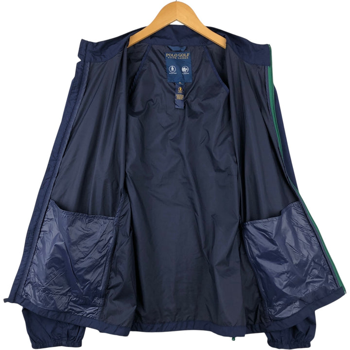 Ralph Lauren POLO GOLF Windbreaker Men's XL polyester navy blue type Vintage Second Hand