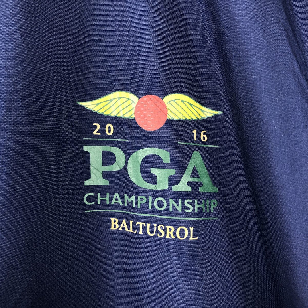 Ralph Lauren POLO GOLF Windbreaker Men's XL polyester navy blue type Vintage Second Hand