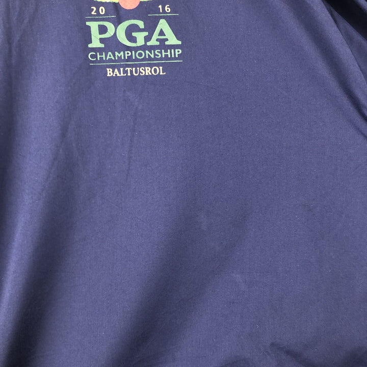 Ralph Lauren POLO GOLF Windbreaker Men's XL polyester navy blue type Vintage Second Hand