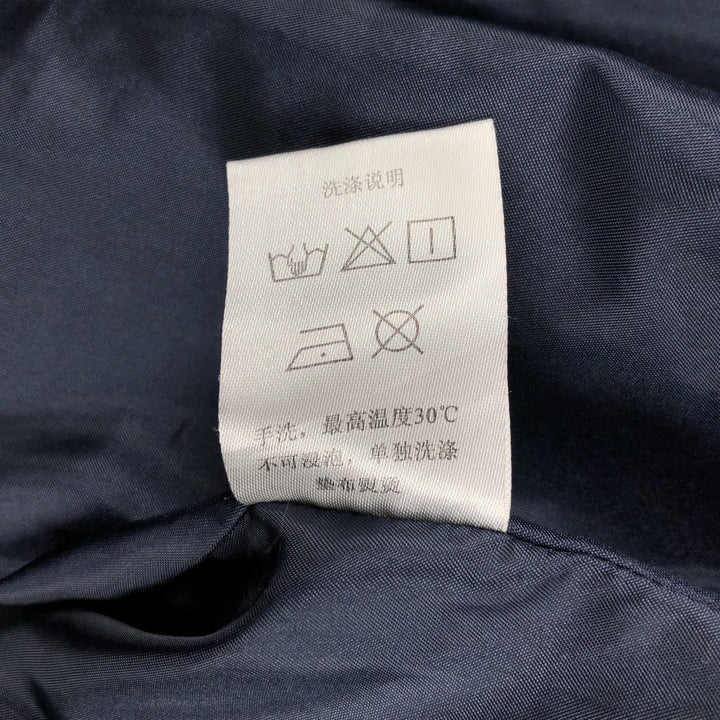 IZOD SLIM FIT Varsity Jacket Award Jacket Men's XL equivalent Nylon navy blue type Vintage Second Hand