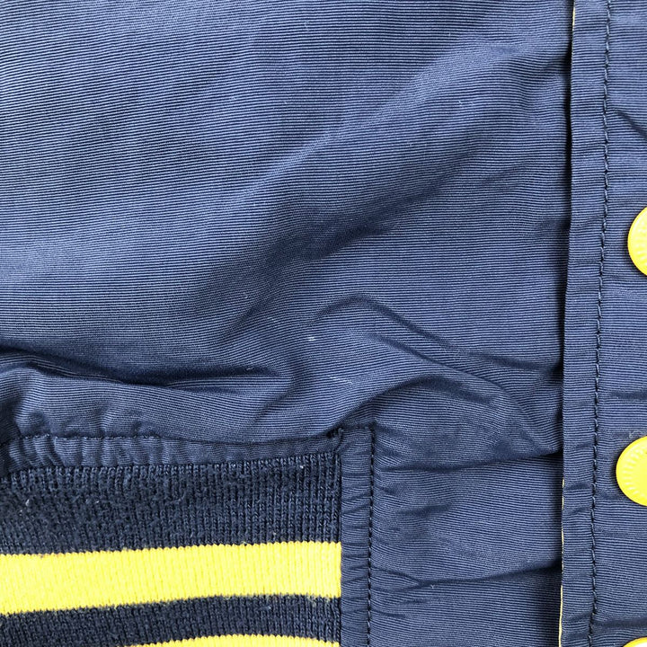 IZOD SLIM FIT Varsity Jacket Award Jacket Men's XL equivalent Nylon navy blue type Vintage Second Hand
