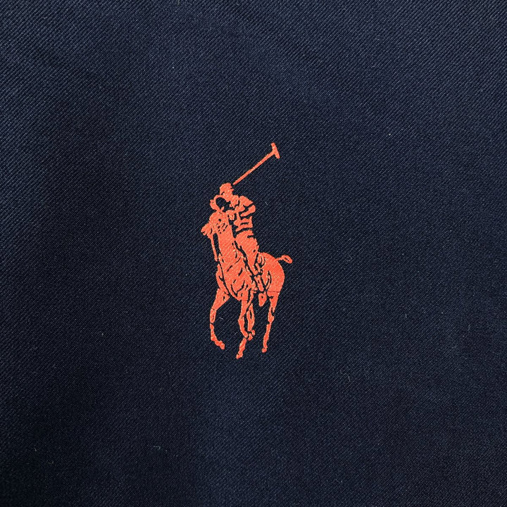 Ralph Lauren POLO GOLF windbreaker, men's size L polyester navy blue type Vintage Second Hand