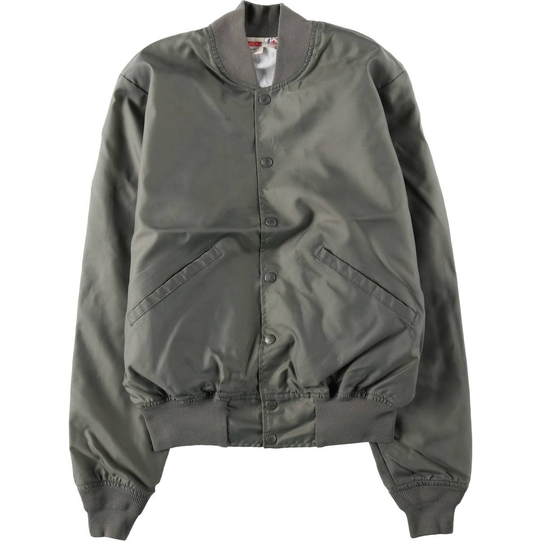~90'S UNITOG Nylon Blouson, Made in USA, Men's Size M (approx.), Vintage Nylon Khaki type Vintage Second Hand