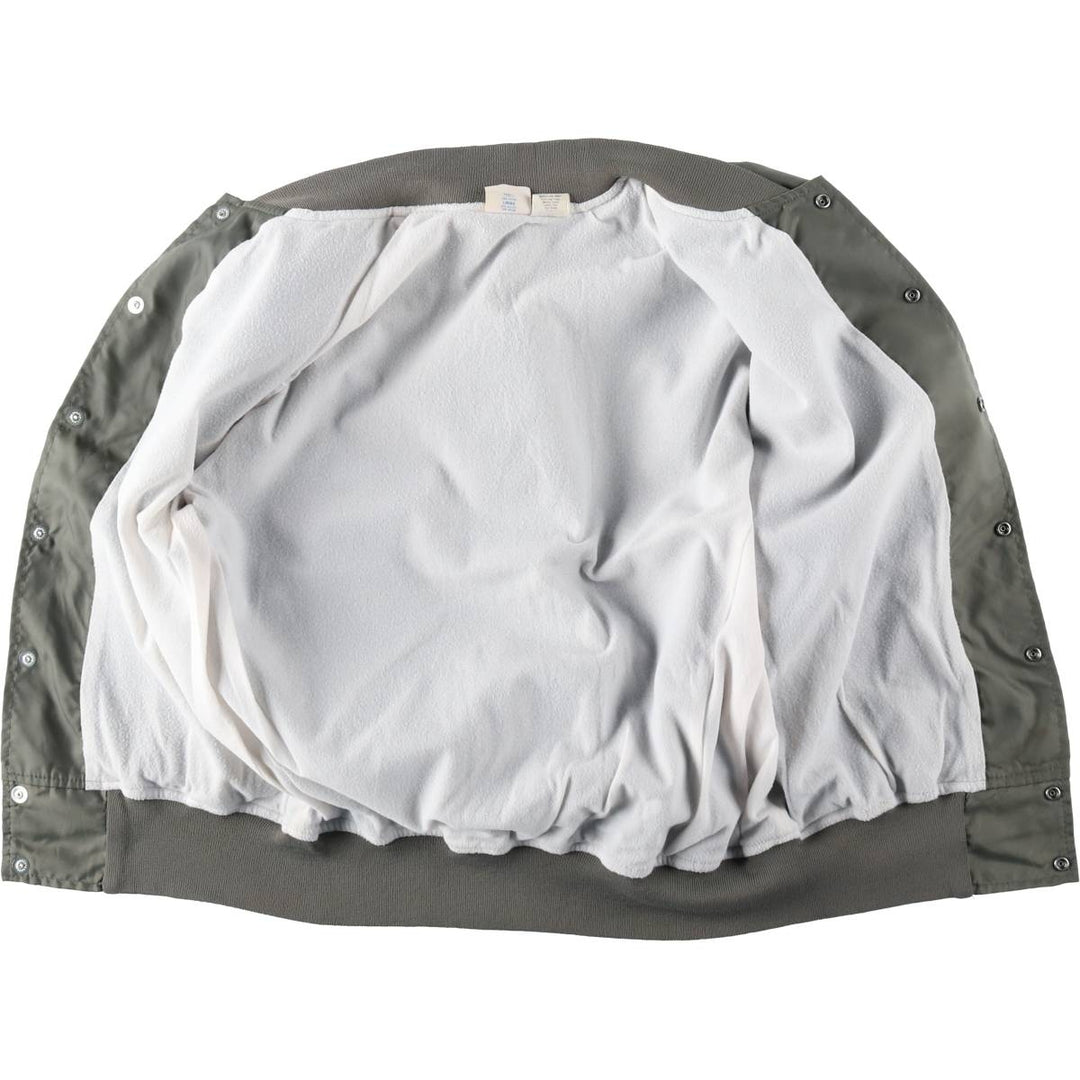 ~90'S UNITOG Nylon Blouson, Made in USA, Men's Size M (approx.), Vintage Nylon Khaki type Vintage Second Hand
