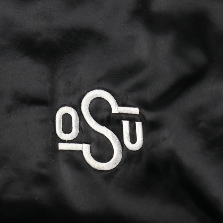 Varsity jacket, award jacket, men's size XXL equivalent. unclear black type Vintage Second Hand