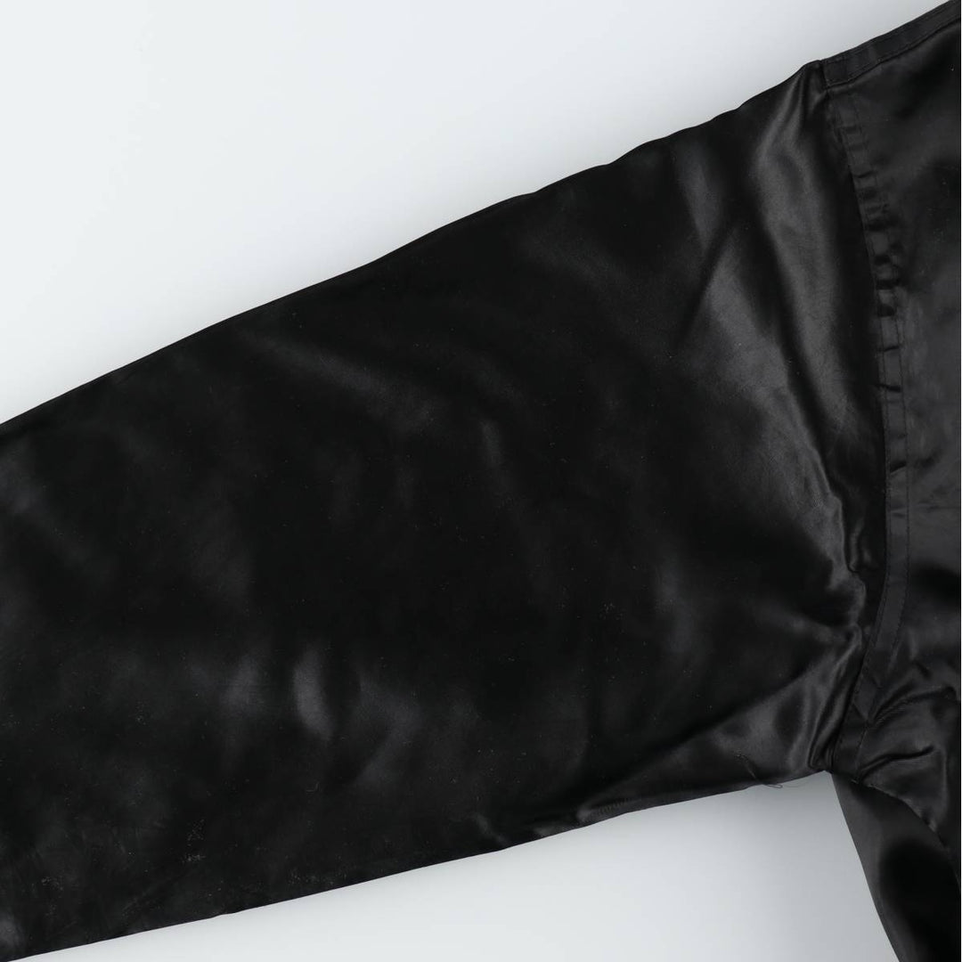 Varsity jacket, award jacket, men's size XXL equivalent. unclear black type Vintage Second Hand