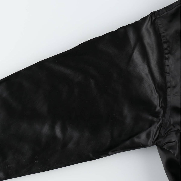 Varsity jacket, award jacket, men's size XXL equivalent. unclear black type Vintage Second Hand