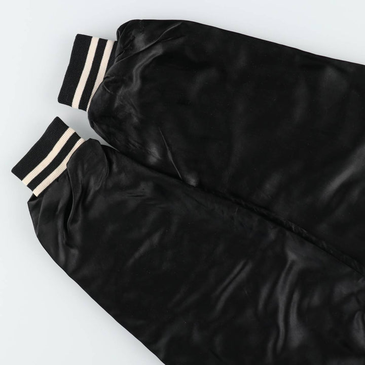 Varsity jacket, award jacket, men's size XXL equivalent. unclear black type Vintage Second Hand