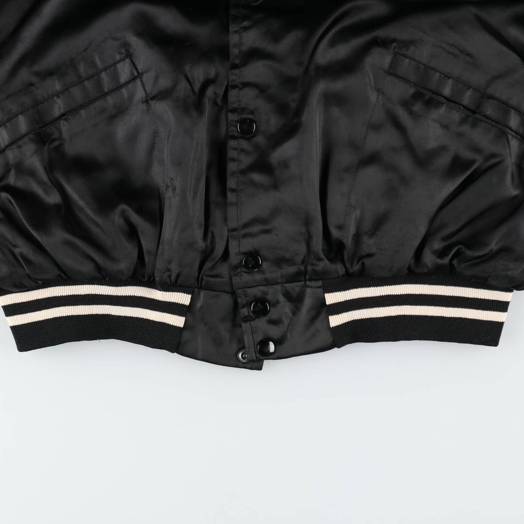 Varsity jacket, award jacket, men's size XXL equivalent. unclear black type Vintage Second Hand