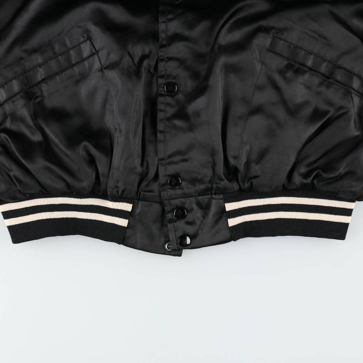 Varsity jacket, award jacket, men's size XXL equivalent. unclear black type Vintage Second Hand