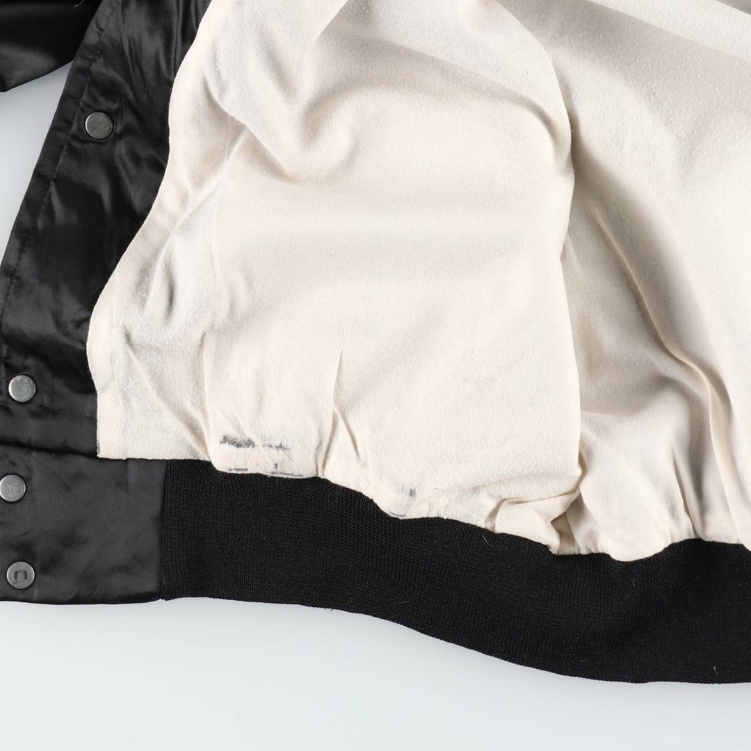 Varsity jacket, award jacket, men's size XXL equivalent. unclear black type Vintage Second Hand