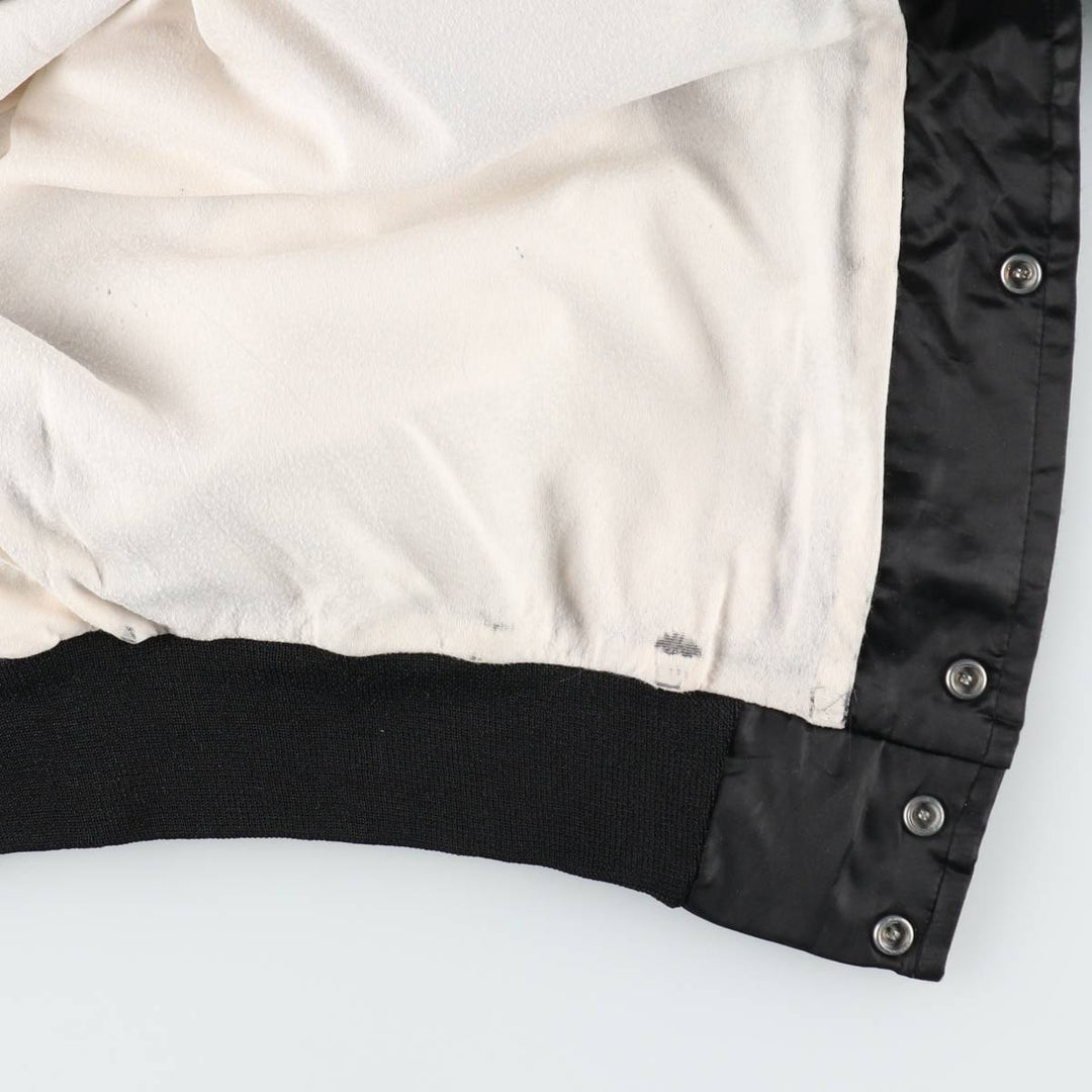 Varsity jacket, award jacket, men's size XXL equivalent. unclear black type Vintage Second Hand