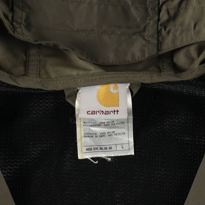 Carhartt nylon jacket, men's size L Nylon Khaki type Vintage Second Hand