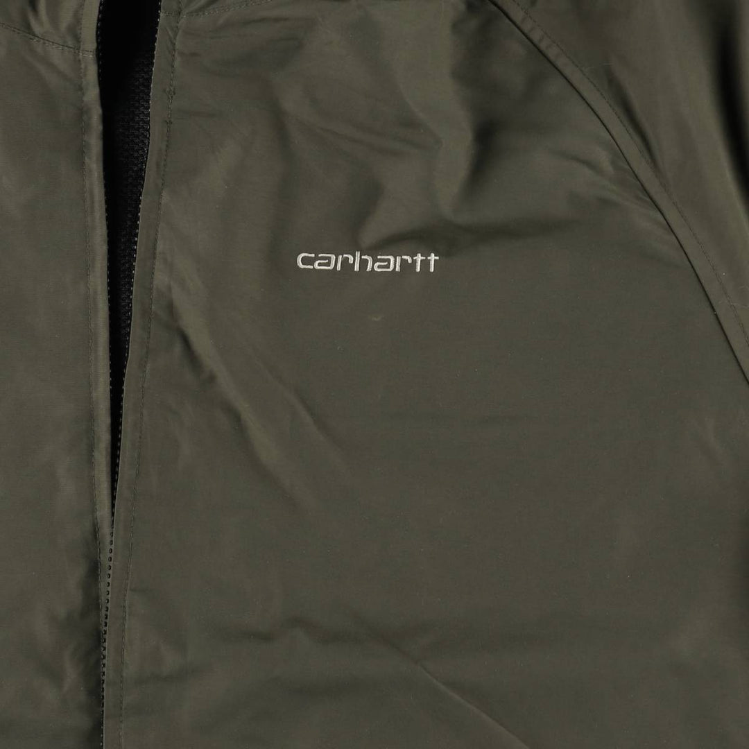 Carhartt nylon jacket, men's size L Nylon Khaki type Vintage Second Hand