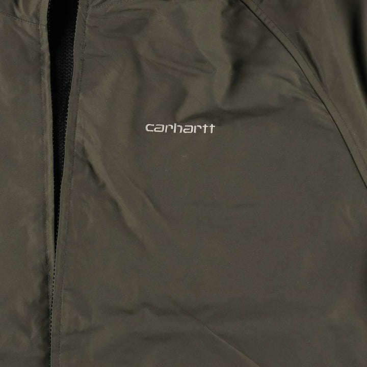 Carhartt nylon jacket, men's size L Nylon Khaki type Vintage Second Hand
