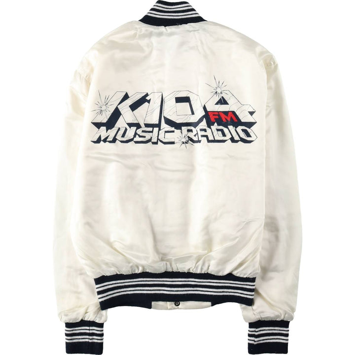 West Wind Varsity Jacket Award Jacket Made in USA Men's Size L unclear white type Vintage Second Hand