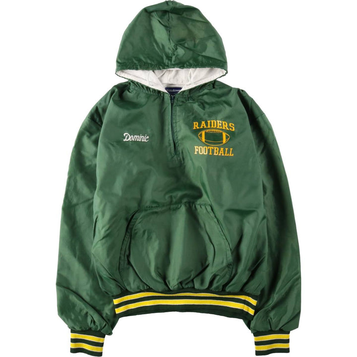 90'S Holloway Anorak Parka, Men's XL equivalent, Vintage unclear green type Vintage Second Hand