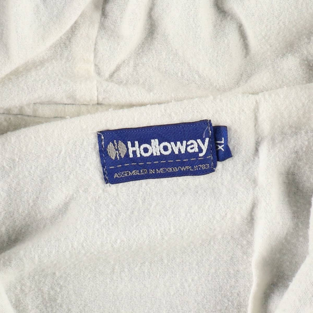 90'S Holloway Anorak Parka, Men's XL equivalent, Vintage unclear green type Vintage Second Hand