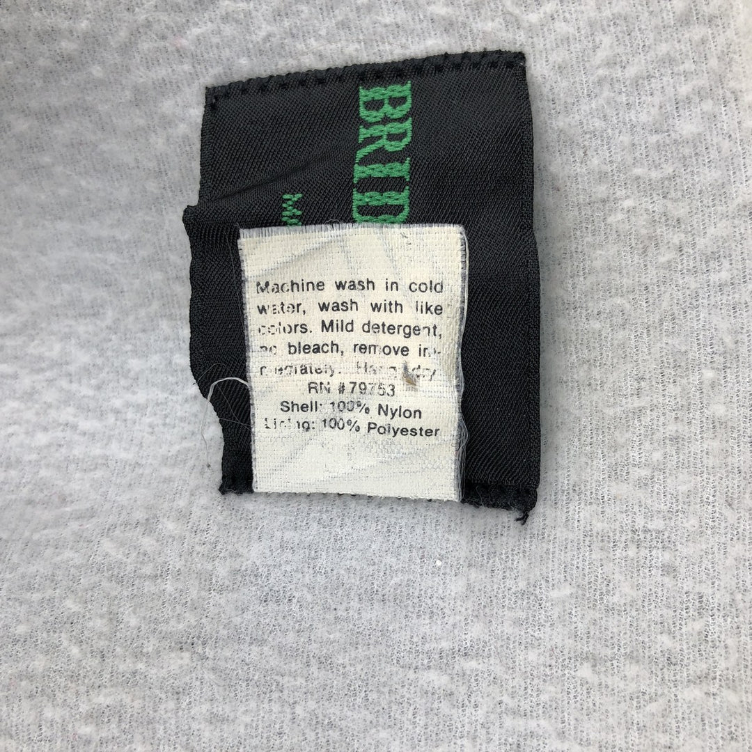 Bridgeport Alabama Varsity Jacket Award Jacket Made in USA Men's XL equivalent Nylon black type Vintage Second Hand