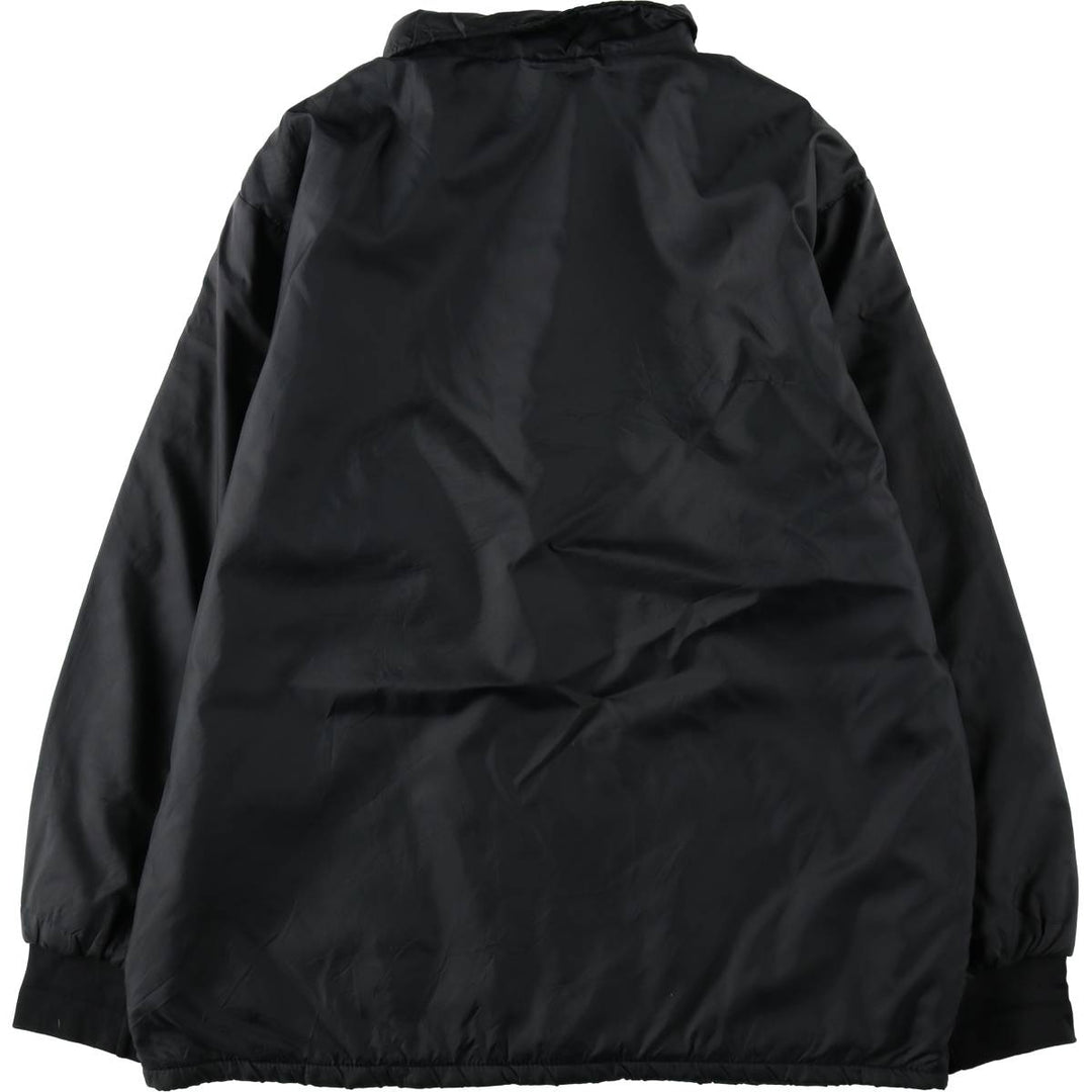 80s-90'S Hilton ARISTO JAC Coach Jacket, Made in USA, Men's Size L (approx.), Vintage Nylon black type Vintage Second Hand