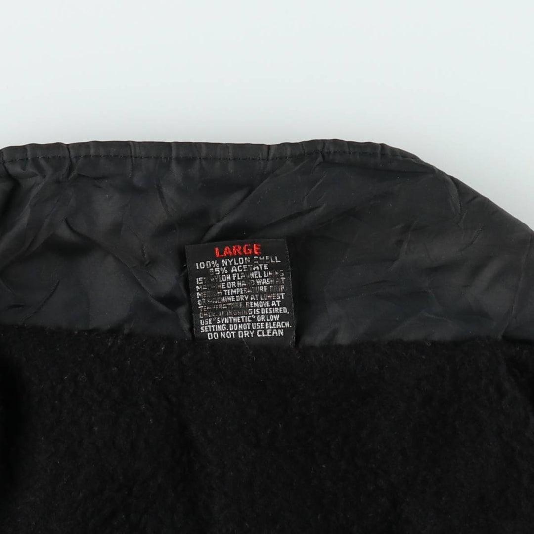 80s-90'S Hilton ARISTO JAC Coach Jacket, Made in USA, Men's Size L (approx.), Vintage Nylon black type Vintage Second Hand