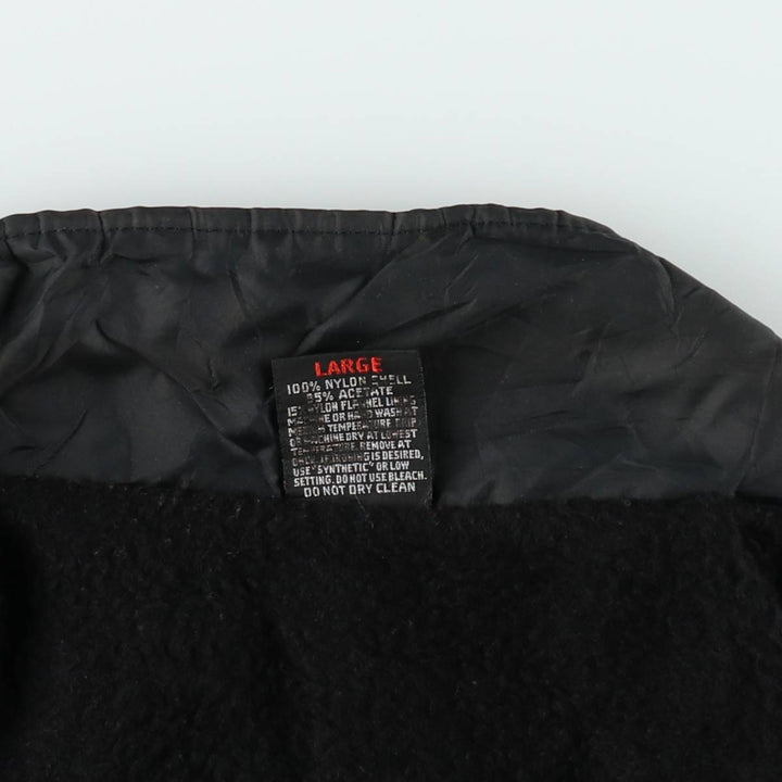80s-90'S Hilton ARISTO JAC Coach Jacket, Made in USA, Men's Size L (approx.), Vintage Nylon black type Vintage Second Hand