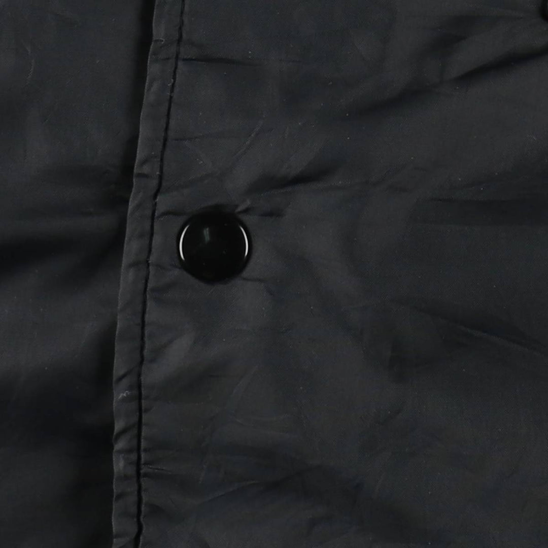 80s-90'S Hilton ARISTO JAC Coach Jacket, Made in USA, Men's Size L (approx.), Vintage Nylon black type Vintage Second Hand