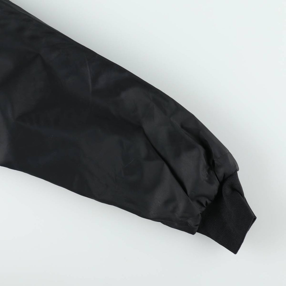 80s-90'S Hilton ARISTO JAC Coach Jacket, Made in USA, Men's Size L (approx.), Vintage Nylon black type Vintage Second Hand
